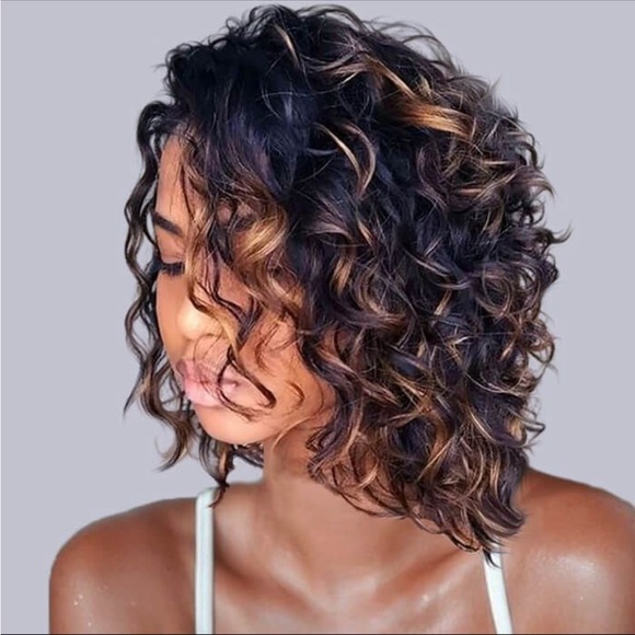 Other - Curly Ombre Brown Hair Wig
